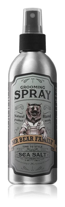 Mr Bear Family Natural Hand Made Sea Salt Grooming Spray 200 ml