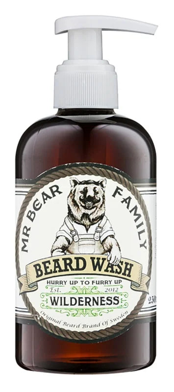 Mr Bear Family Wilderness beard shampoo 250 ml
