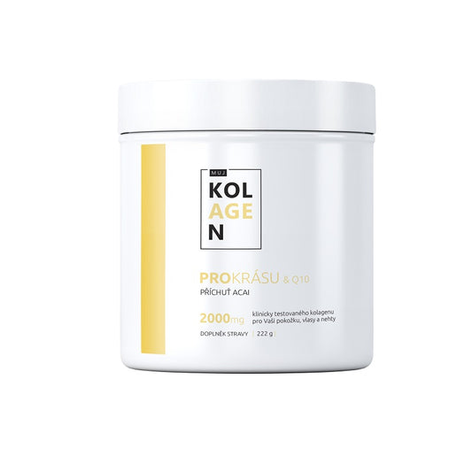 Collagen drink & Q10 with acai flavor 222 g