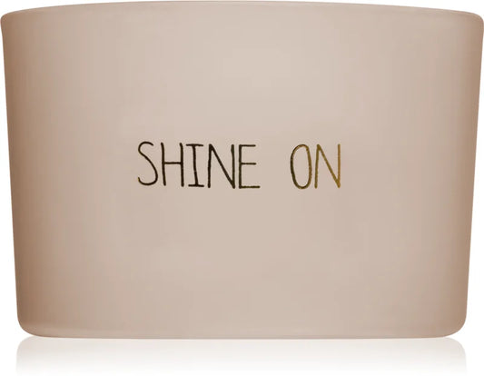 My Flame Fig's Delight Shine On scented candle with wooden wick 5x7.5 cm