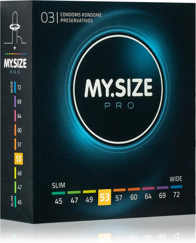 My.Size Pro 53 mm condoms