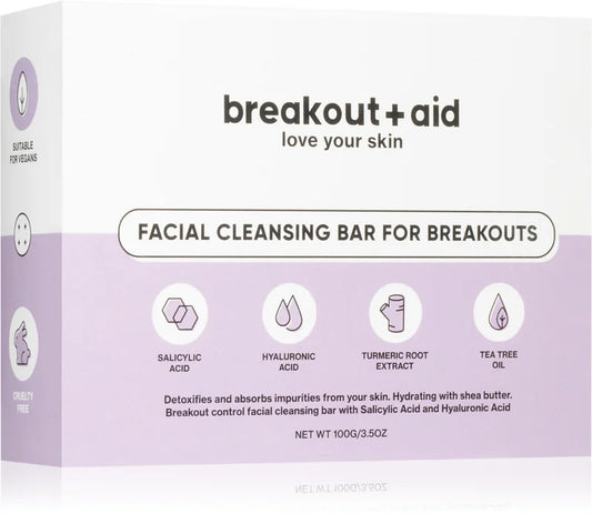 My White Secret Breakout + aid Facial Cleansing Bar for breakouts