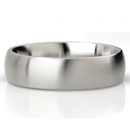 Mystim His Ringness The Earl Round Cock Ring 55mm Brushed