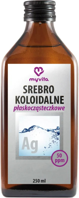 MyVita Colloidal silver 50 ppm cleansing tonic 250 ml