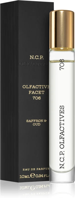 N.C.P. Olfactives 706 Saffron & Oud Unisex Eau de Parfum