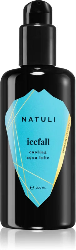 NATULI Premium Icefall lubricating gel with cooling effect + Bag 200 ml