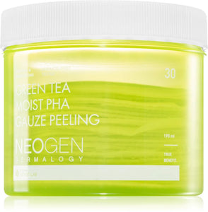 Neogen Dermalogy Clean Beauty Gauze Peeling Green Tea Moist PHA 30 pads
