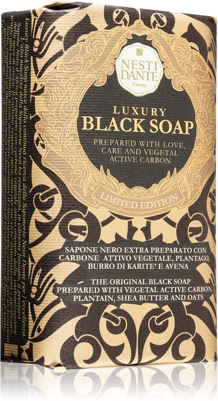 Nesti Dante Luxury Black Soap Bar 250 g