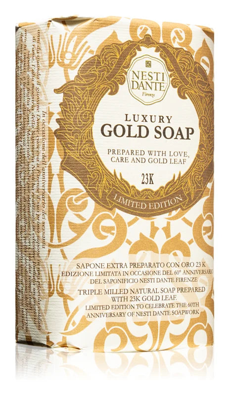 Nesti Dante Luxury Gold Soap Bar 250 g