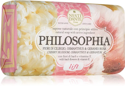 Nesti Dante Philosophia Lift with Bach Flowers & Vitamins A + E Soap Bar 250 g