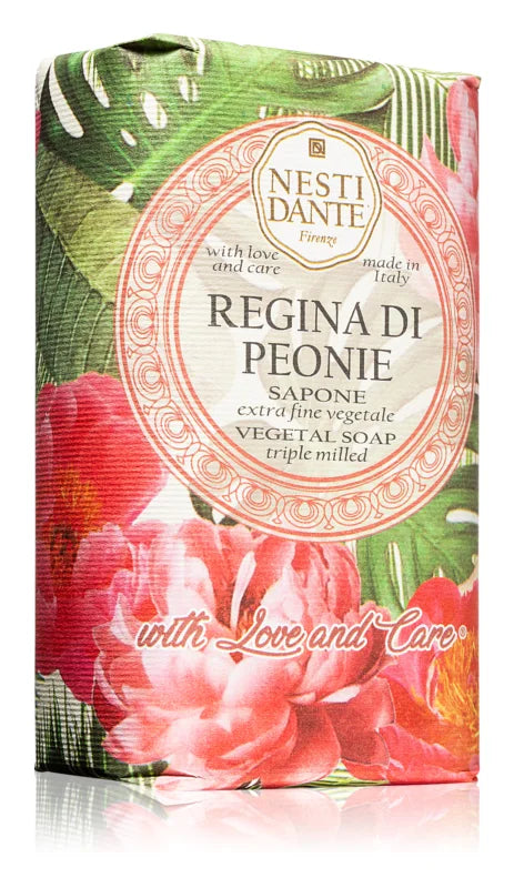 Nesti Dante Regina Di Peonie extra fine Soap Bar 250 g