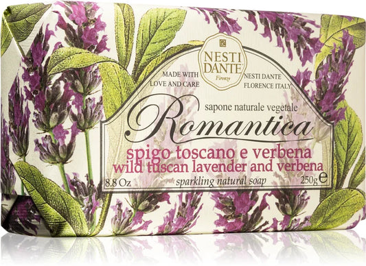 Nesti Dante Romantica Wild Tuscan Lavender and Verbena Soap Bar 250 g