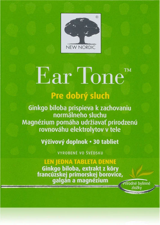 New Nordic Ear Tone™ Food supplement for healthy hearing 30 tablets