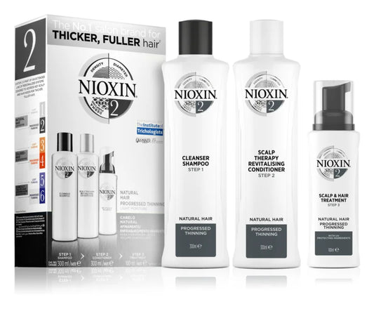 Nioxin System 2 Natural Hair Progressed Thinning Set 2