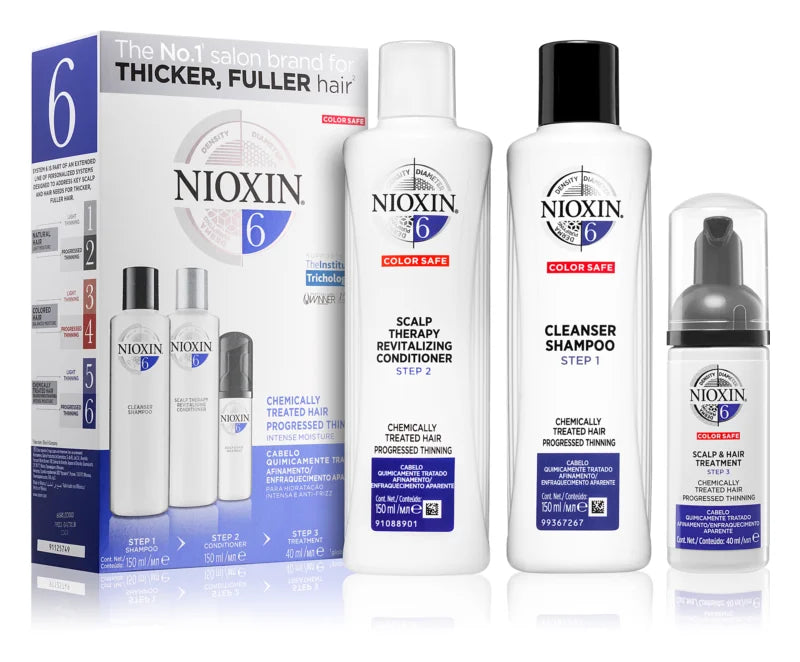 Nioxin System 6 Scalp & Hair Treatment Set