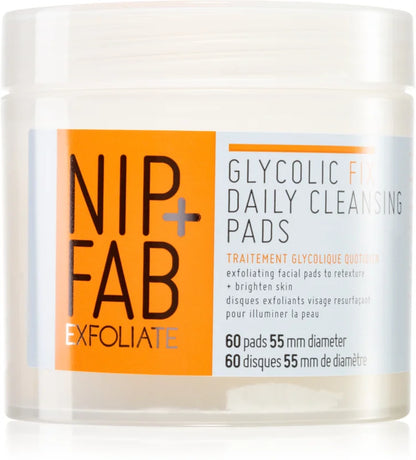 NIP+FAB Glycolic Fix 60 Cleansing swabs
