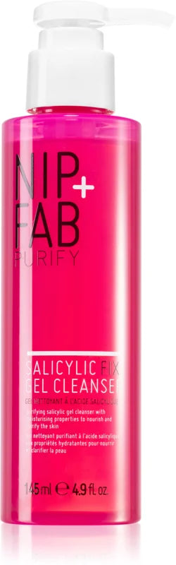 NIP+FAB Salicylic Fix Face cleansing gel 145 ml