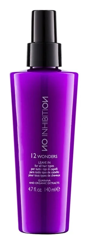 No Inhibition Guarana and organic extracts 12 wonders Leave-in Hair Mask 140 ml
