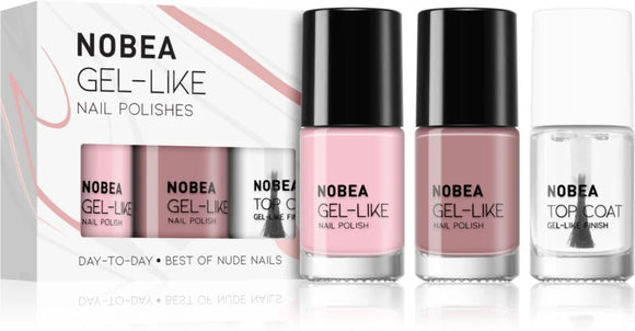 NOBEA Best of Nude Nails Nail Polish Set