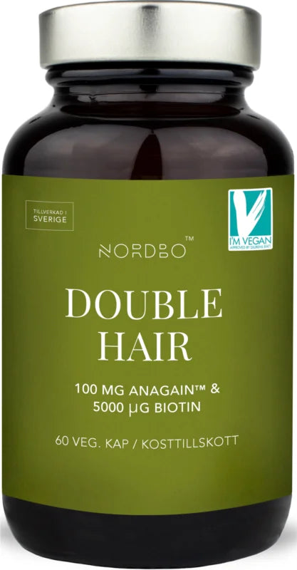 Nordbo Double Hair 60 capsules