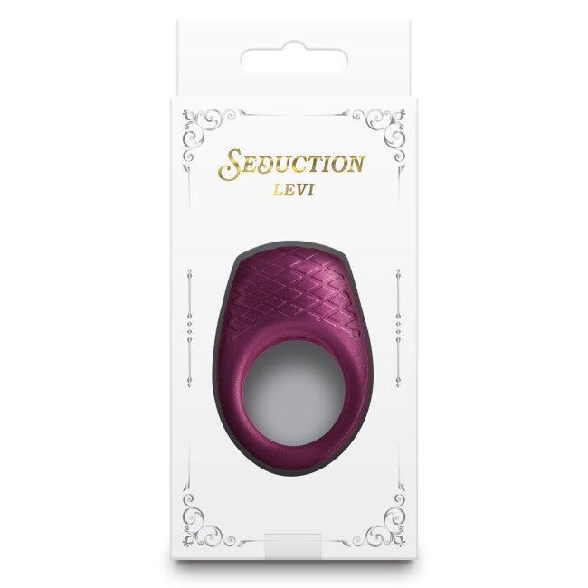 NS Novelties Seduction Levi Metallic Burgundy