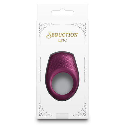 NS Novelties Seduction Levi Metallic Burgundy