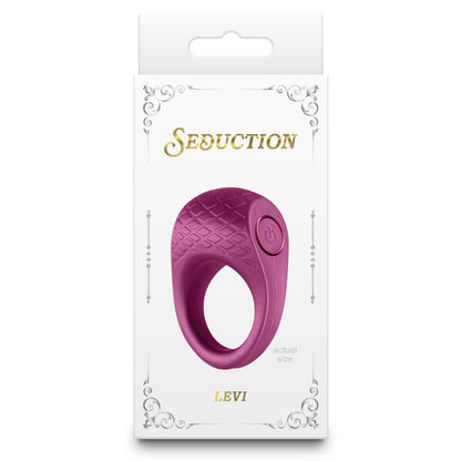 NS Novelties Seduction Levi Metallic Burgundy