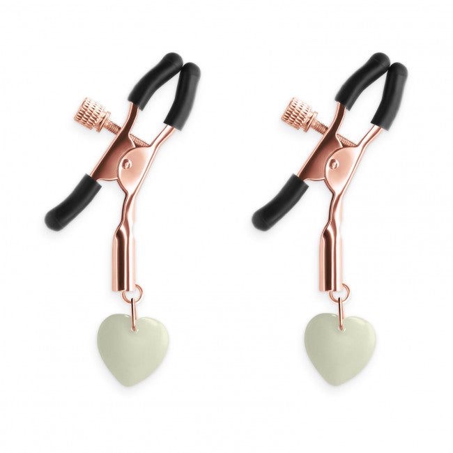 NS Novelties Bound Nipple Clamps G3 Rose Gold