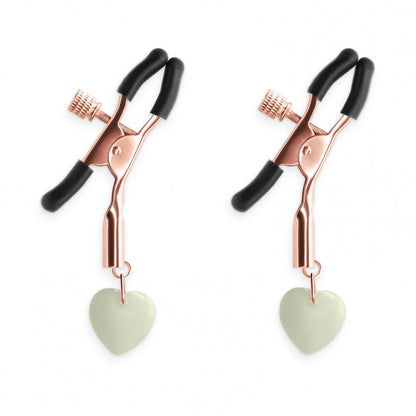 NS Novelties Bound Nipple Clamps G3 Rose Gold
