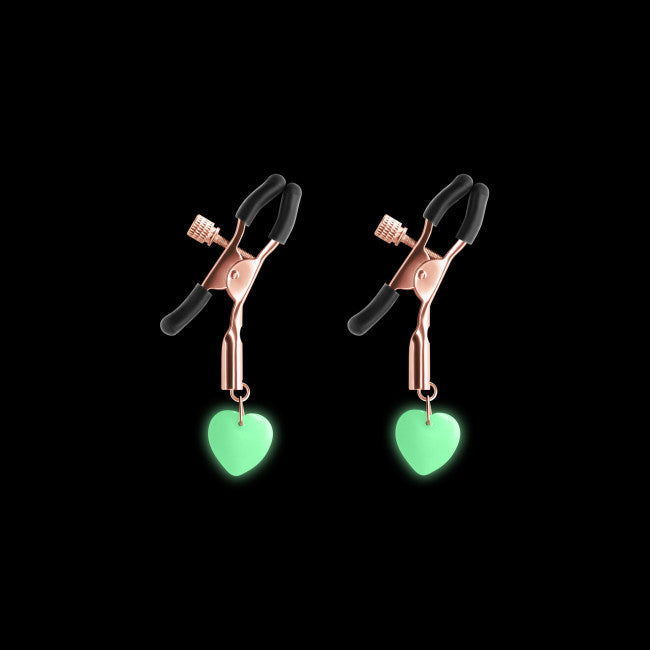 NS Novelties Bound Nipple Clamps G3 Rose Gold