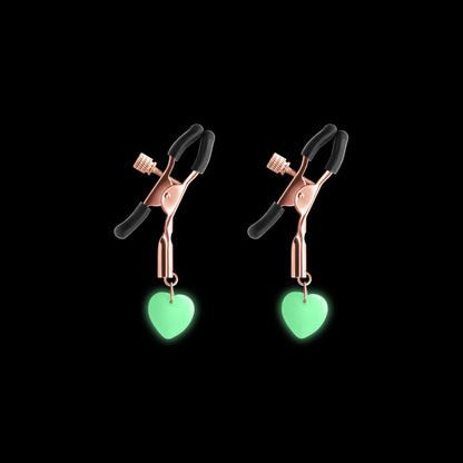 NS Novelties Bound Nipple Clamps G3 Rose Gold