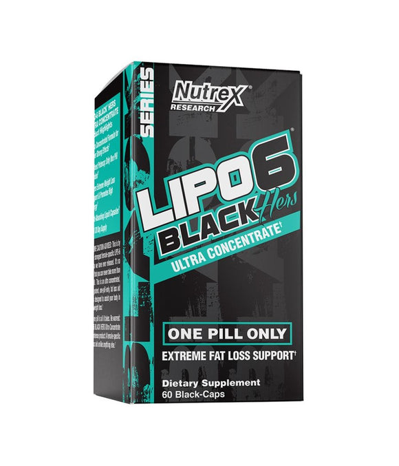 Nutrex - Lipo 6 Black Hers UC 60 capsules