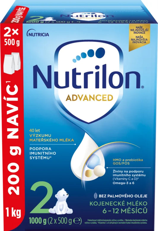 Nutrilon Advanced 2 follow-on milk 2x500 g