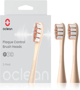 Oclean Plaque Control Brush Heads Gold 2pcs