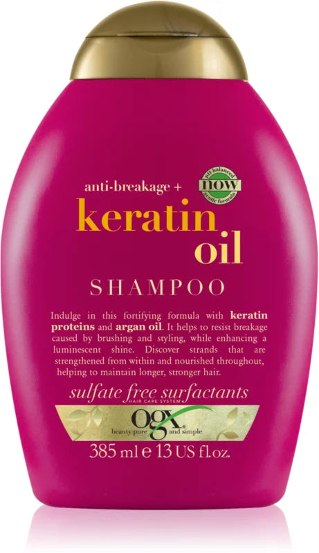 OGX Keratin Oil shampoo 385 ml