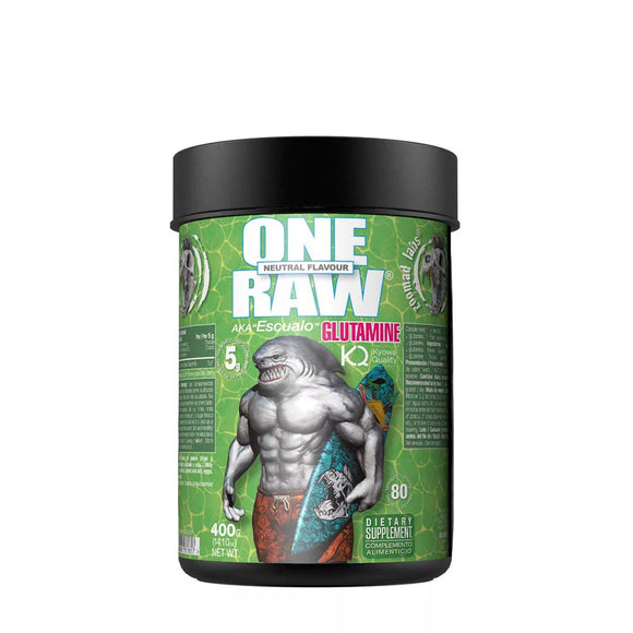 ZOOMAD LABS ONE RAW® GLUTAMINE (400 G, UNFLAVORED)