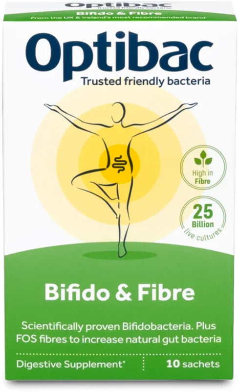 Optibac Bifido & Fibre Digestive Supplement