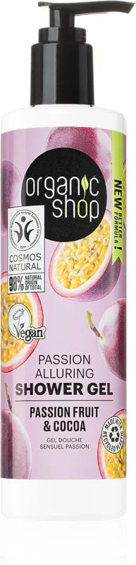 Organic Shop Passion Fruit & Cocoa intoxicating shower gel 280 ml