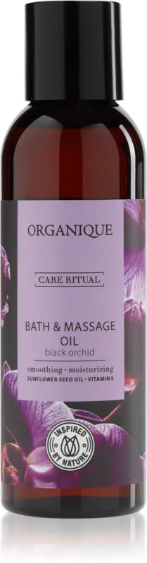 Organique Black Orchid bath and massage oil 125 ml