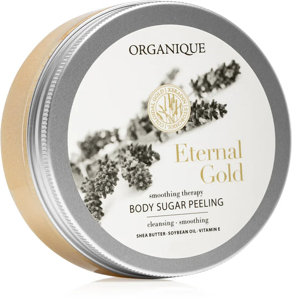 Organique Eternal Gold Smoothing Therapy body sugar peeling 200 g