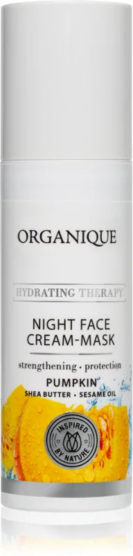 Organique Hydrating Therapy Pumpkin Night Face Cream-Mask 50 ml