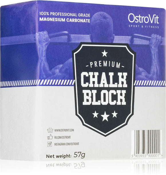 OstroVit Chalk Block 100% Professional Grade Magnesium Carbonate 3 x 57g