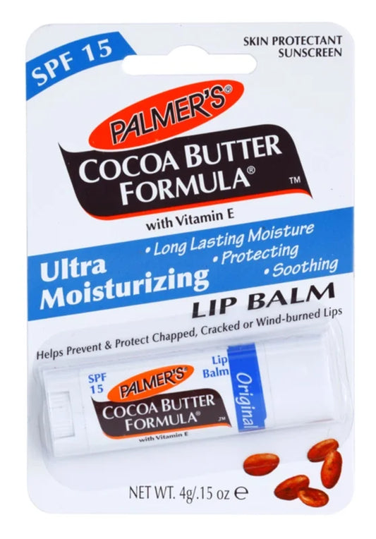 Palmer's Face & Lip Cocoa Butter Formula Moisturizing Lip Balm Original Cocoa Butter 4 g