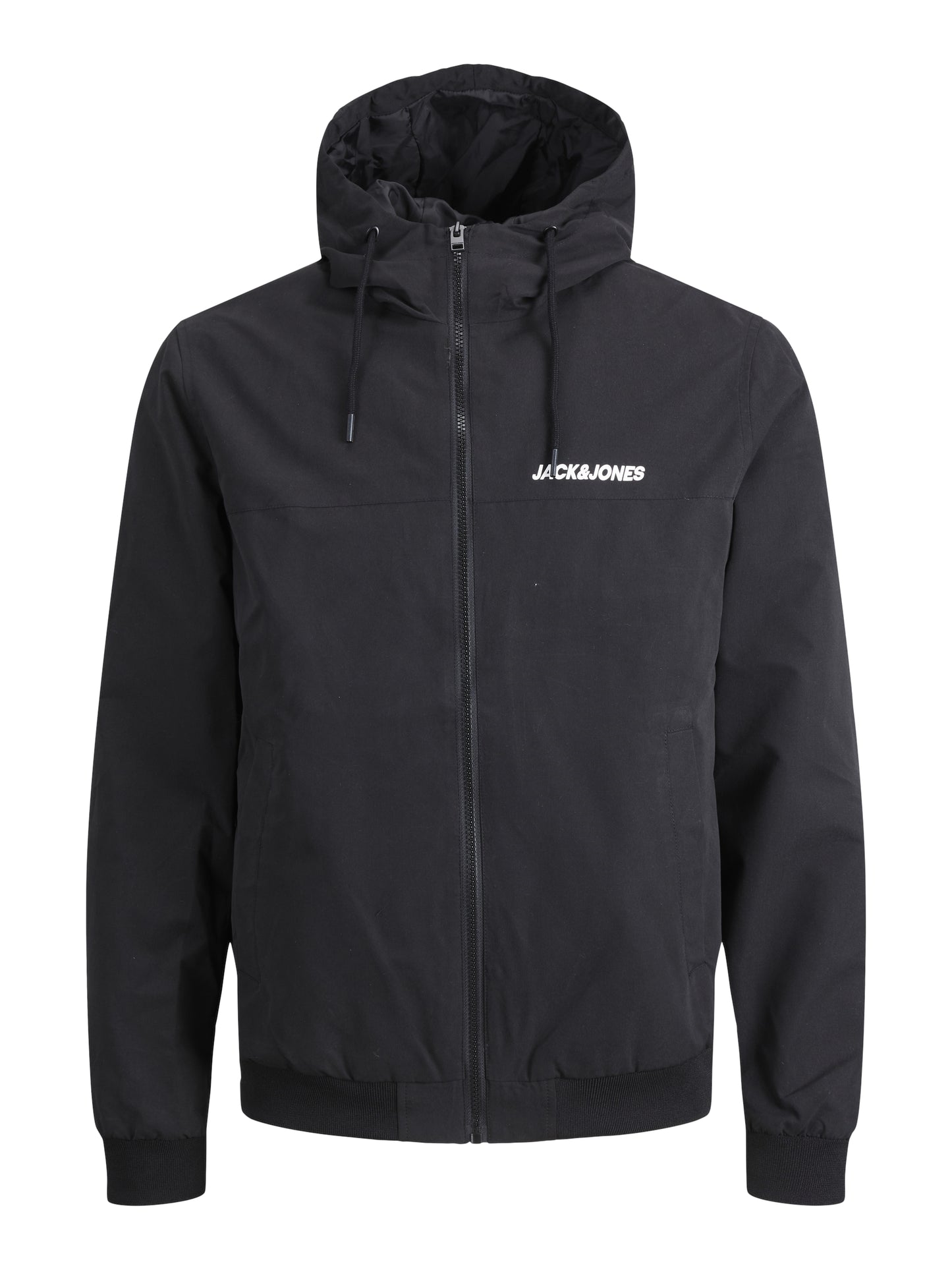 Jack&Jones PLUS JJERUSH men's jacket Black