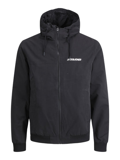 Jack&Jones PLUS JJERUSH men's jacket Black