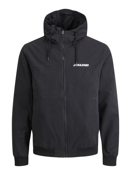 Jack&Jones PLUS JJERUSH men's jacket Black