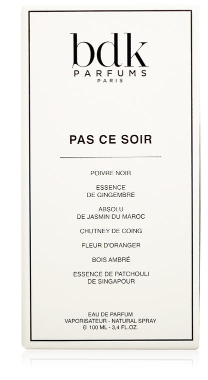 BDK Parfums Pas Ce Soir Eau de Parfum 100 ml