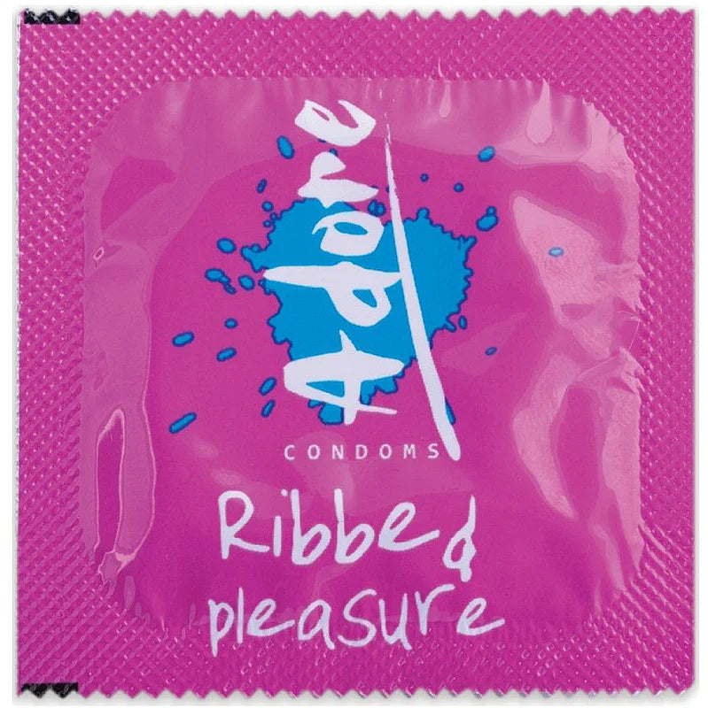 Pasante Adore Ribbed Pleasure condoms 144 pcs