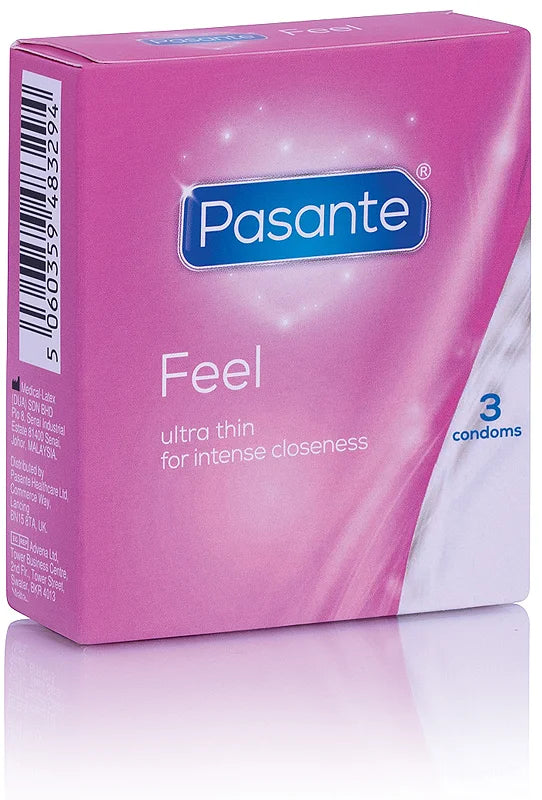 Pasante Feel Ultra Thin condoms 3 pcs