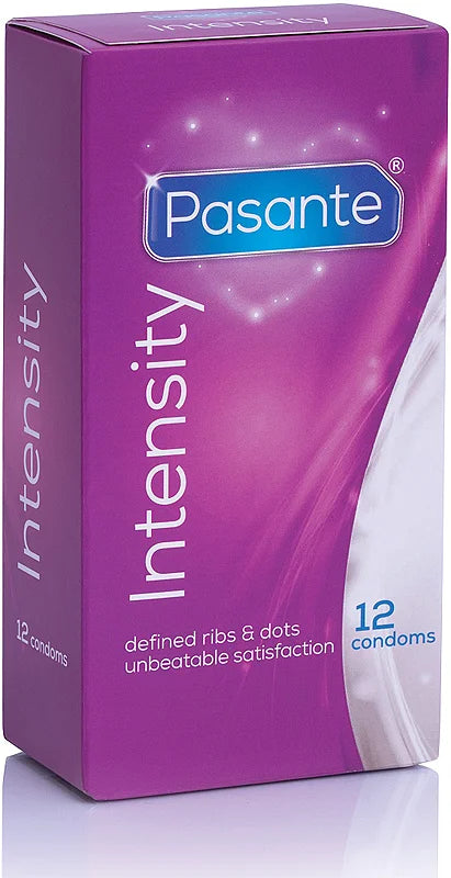 Pasante Intensity Defined Ribs & Dots condoms 12 pcs